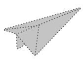 User designs own paper plane